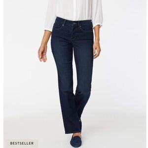 NYDJ Marilyn Straight Jeans Lift Tuck technology 10 P